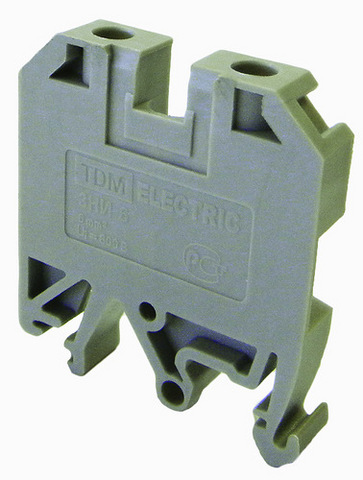 Зажим наборный ЗНИ-6 мм² серый JXB50А TDM 